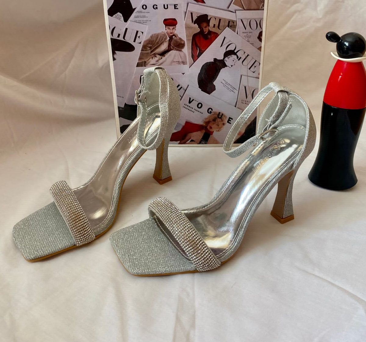 Sandalia plata fiesta