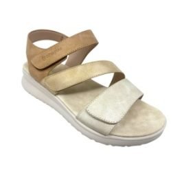 Sandalia Amarpies combi cuero